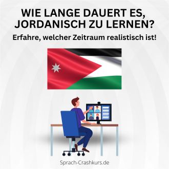Wie lange dauert es Jordanisch zu lernen